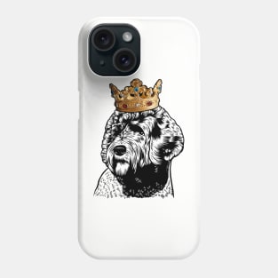 Portuguese Water Dog King Queen Wearing Crown Phone Case