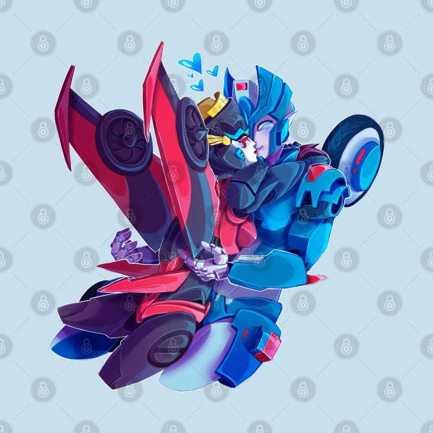 Transformers - Chromia/Windblade by candychameleon