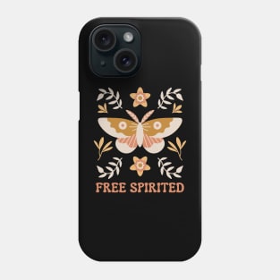 Free Spirited Hippie Design Phone Case