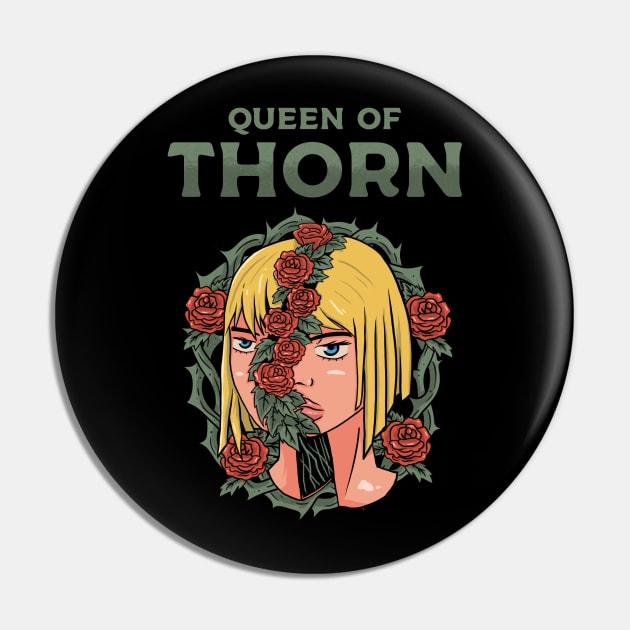 queen of thorn Pin by lasthopeparty