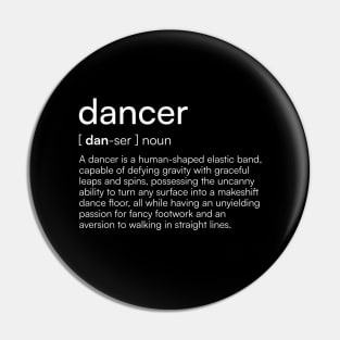 Dancer definition Pin