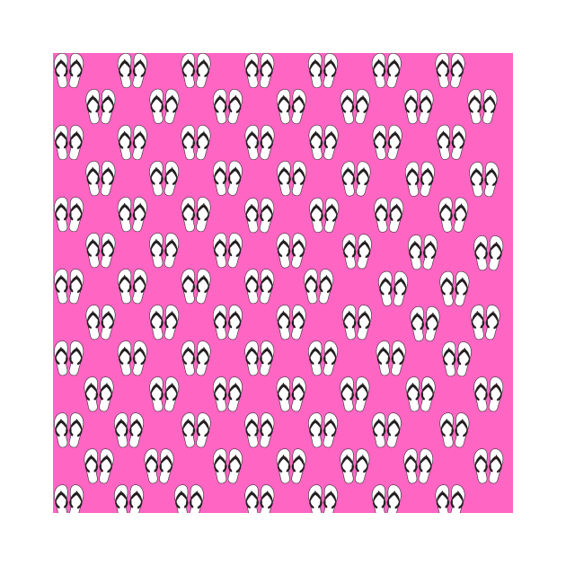 Flip Flops - Pink by IslandofdeDolls