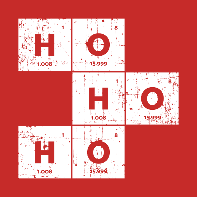 Ho Ho Ho Santa Periodic Table
