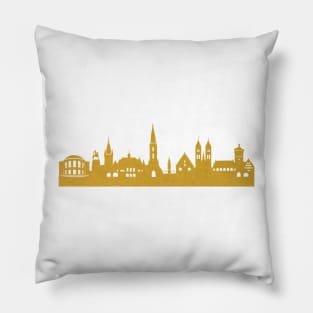 Golden Freiburg Pillow