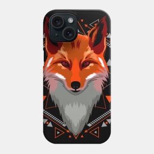 fox vintage Phone Case