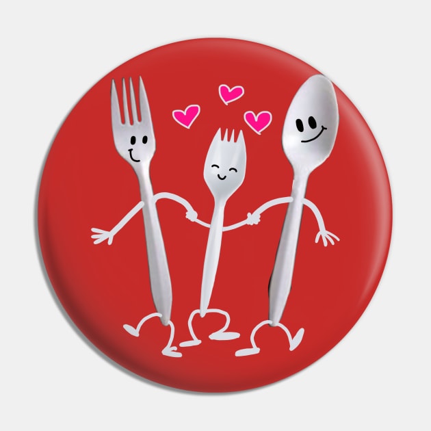 spork Love Pin by wolfmanjaq