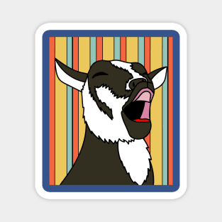 Colorful Patrols Funny Goats Magnet