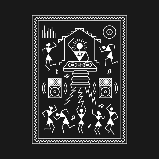 DJ Alien by tshirtbaba