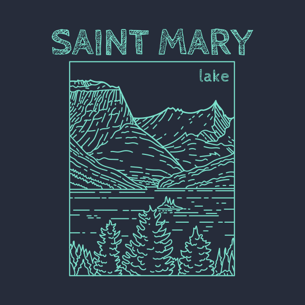 Saint Mary Lake by soulfulprintss8