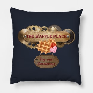The Waffle House Pillow