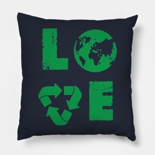 Earth Day Shirt Teacher Environment Day Recycle Earth Day Pillow