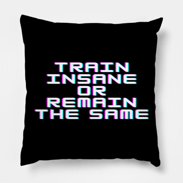 T-shirts for fitness freaks. Pillow by TeeProDesigns