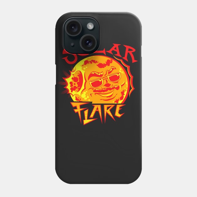 Solar Flare Phone Case by mannycartoon