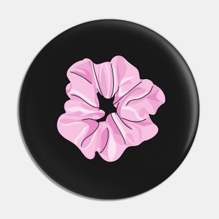 Pink Scrunchie Pin