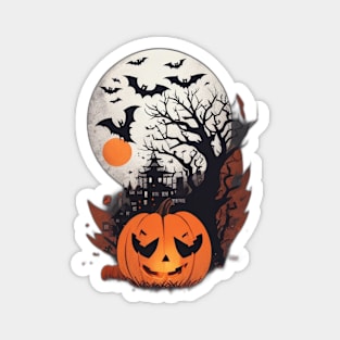 Halloween theme Magnet