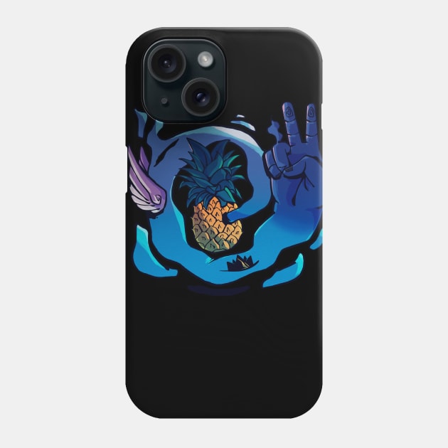 Haunted Pineapple Phone Case by Jonnlaxx