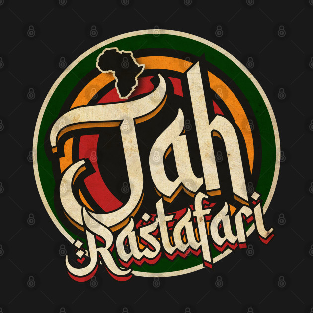 Jah Rastafari Vintage Tribute - King Selassie I - T-Shirt