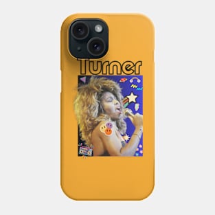 Tina Turner art 90s style retro vintage 80s Phone Case