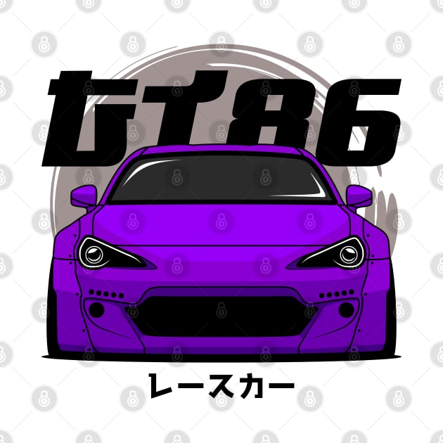 Purple GT 86 Front by GoldenTuners