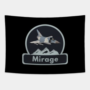 Mirage French Jet Fighter Tapestry