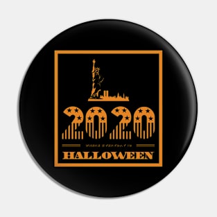 Halloween in America 2020 Pin