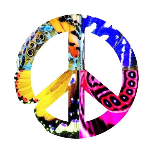 Peace Sign Support Life Humanity Psychedelic Nature Inspired by GeronimoTribe