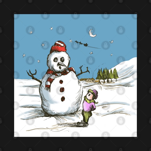 The snowman by stephenignacio