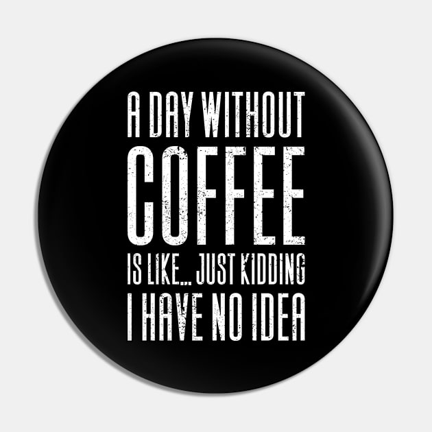 A Day Without Coffee Is Like Pin by Aajos