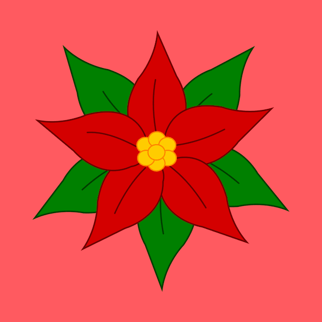 Poinsettia by traditionation