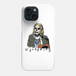 NEVERMIND NIRVANA MEME KURT COBAIN Phone Case