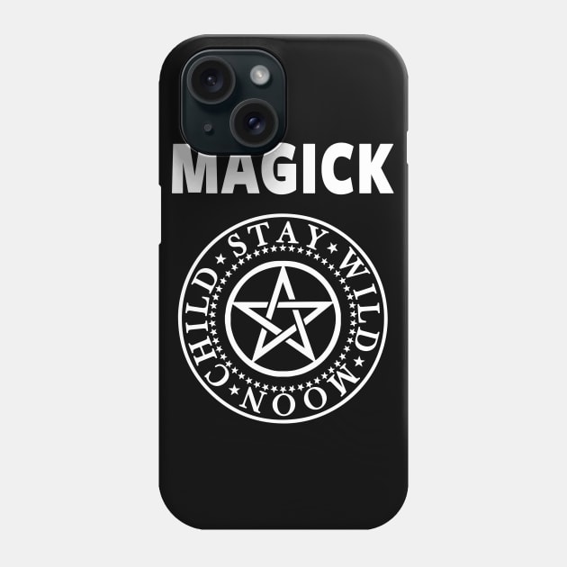 Wiccan Shirt & Wicca T-Shirt - Pagan shirt Phone Case by Tshirt Samurai