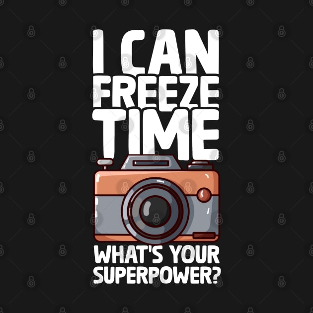 I Can Freeze Time - Funny Photographer by Issho Ni