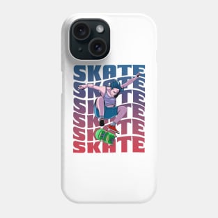 Skateboarder Kickflip Sk8er Boi Skate Skateboarding Phone Case