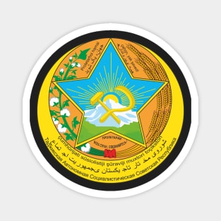 Coat of Arms of Tajik ASSR Magnet