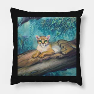 Jungle Cat Pillow