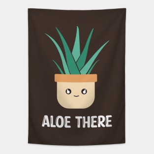 Cute aloe vera aloe there Tapestry