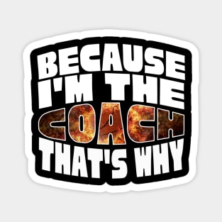 Funny Basketball Coach Dad Magnet