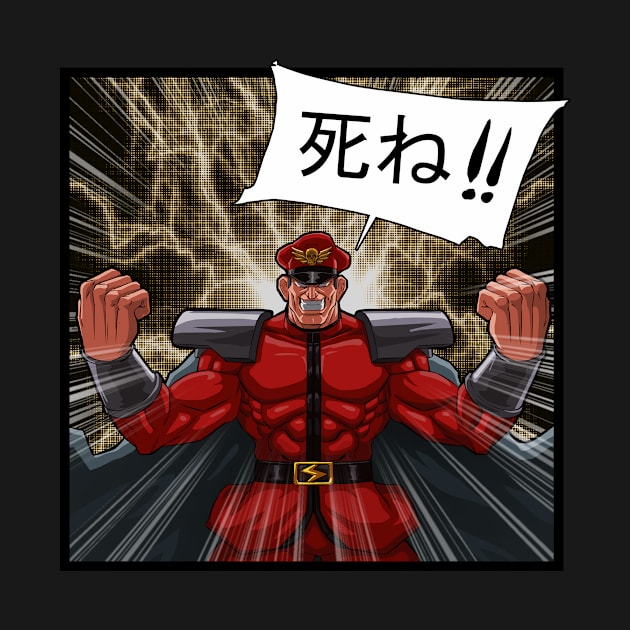 M.BISON MANGA LAYOUT SHINE KANJI by marbotz