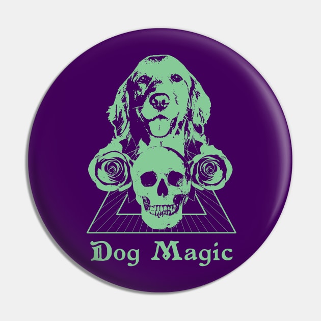 Dog Magic Pin by Joodls