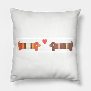 Dachshund Love #1 Pillow