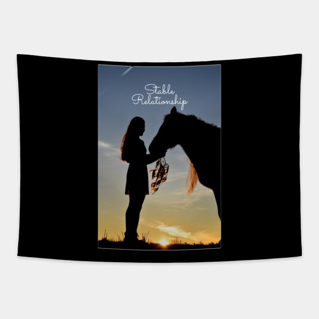 Stable relationship Tapestry by Jo3Designs