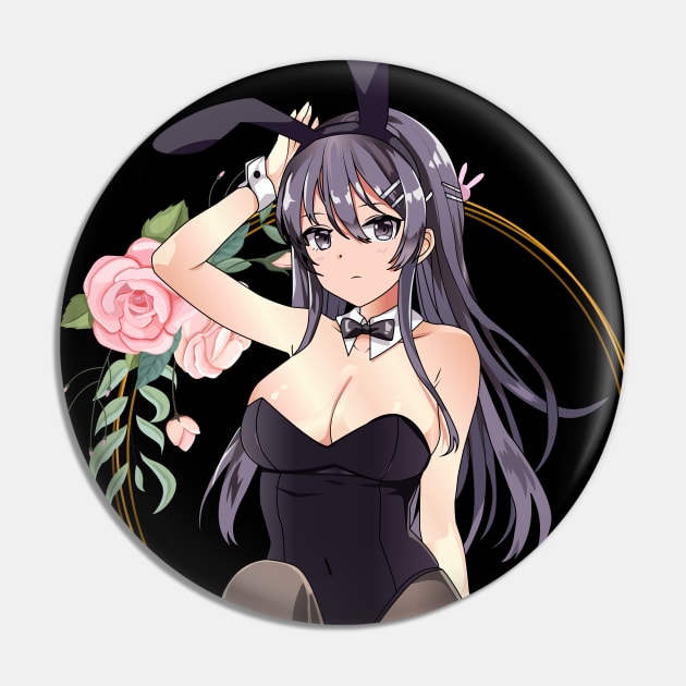 Bunny girl senpai - Mai Sakurajima Pin by Hala Art