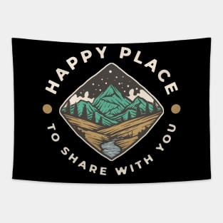 Happy Place Tapestry