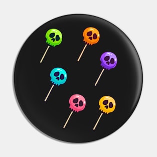 Skull Lollipops Pin