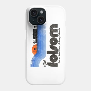 Visit Folsom State Prison Retro Tourist Souvenir Phone Case