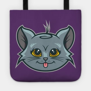 Gray Kitty Kat Tote