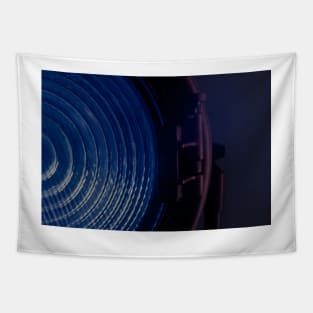 Blue and Red Stage Light Tapestry