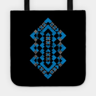 Navajo Geometric Tribal Pattern Earth Toned Tribal Tote