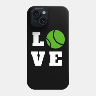 Love Tennis Phone Case