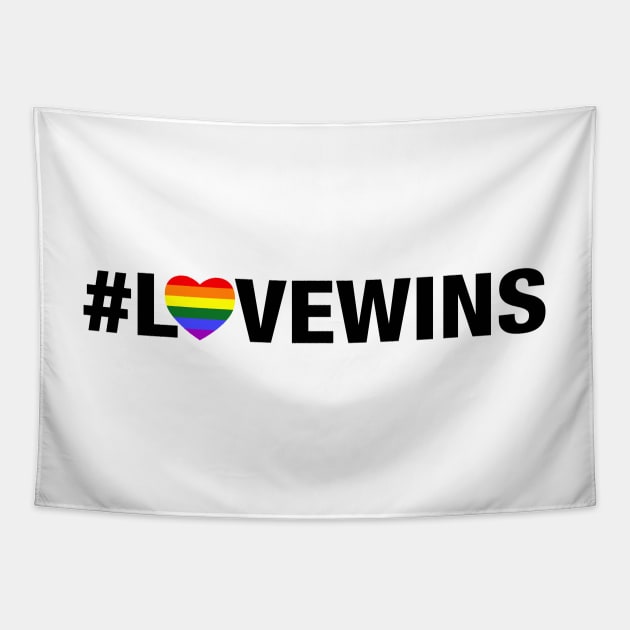 Love Wins Tapestry by fishbiscuit